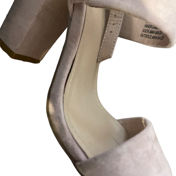 Justfab Pink Perenna Heeled Sandals Size 7 - Picture 6 of 6